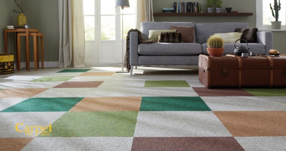 Creative With Carpet Tiles